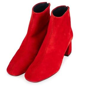 Topshop Maggie flared boots.